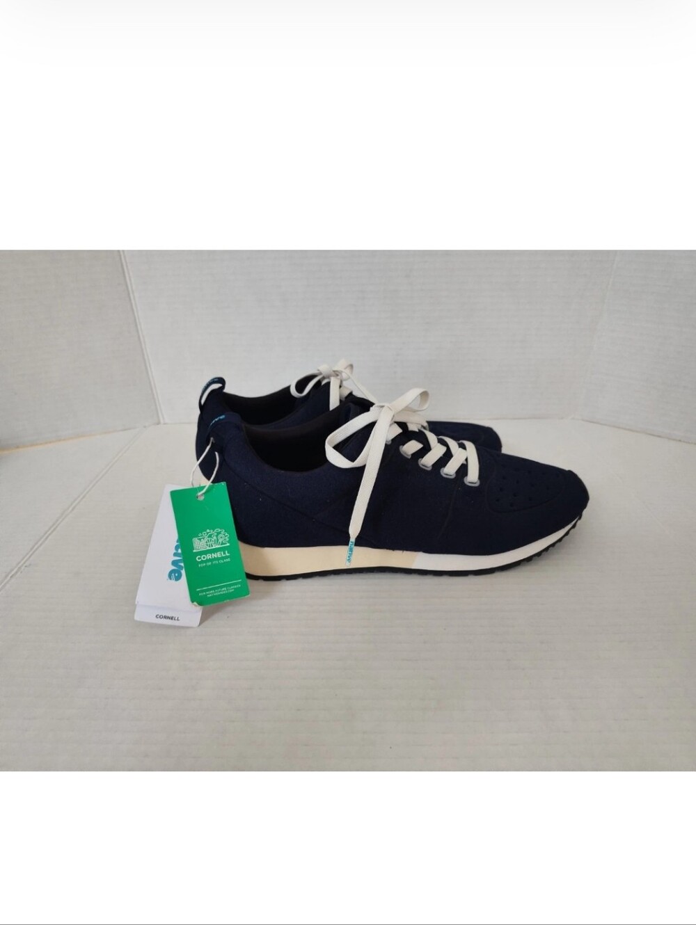 Native Cornell Sneakers Navy Blue Mens Size 8 Women's 10 Lightweight Comfort